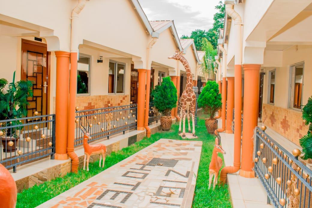 Zigih Hotel courtyard